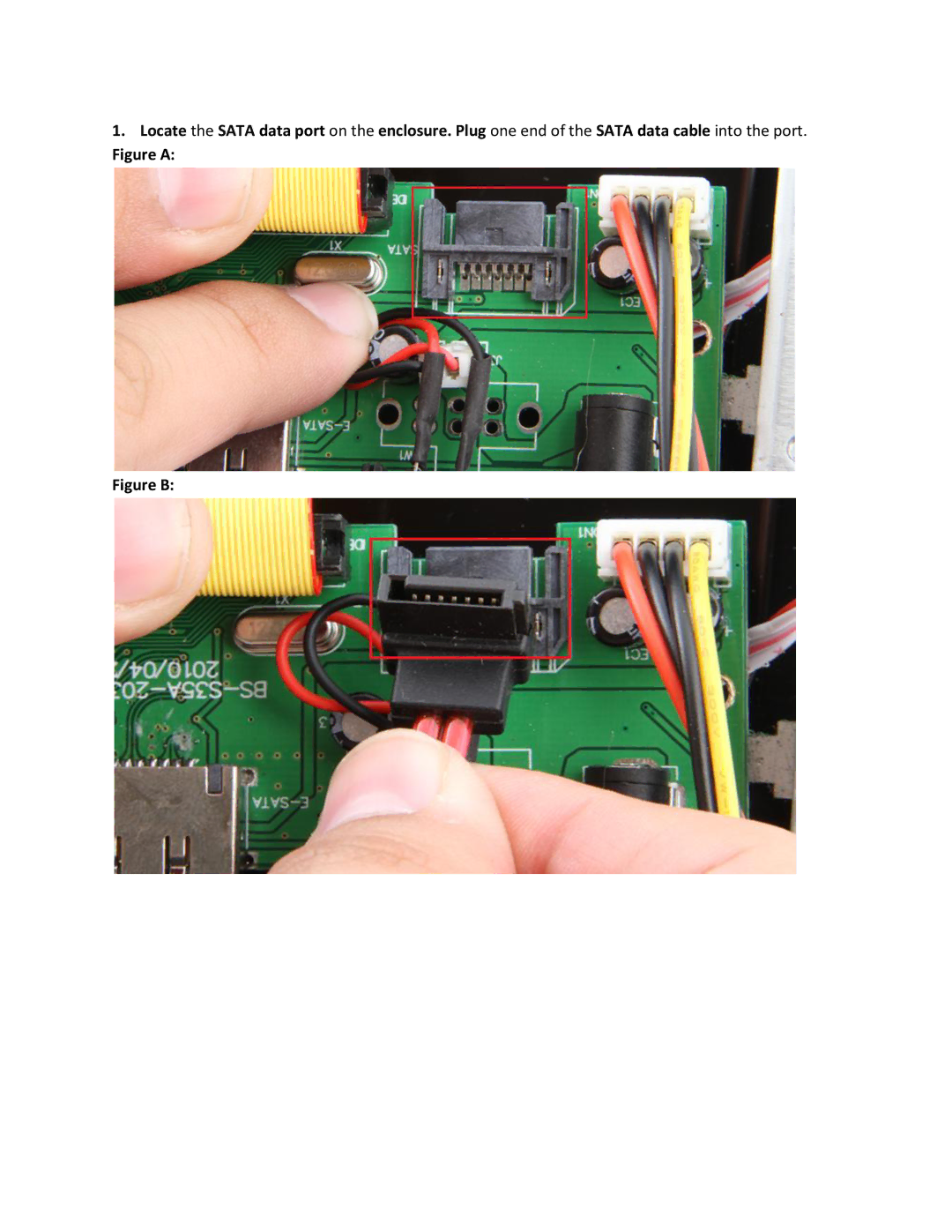 Sabrent EC-UEIS7 manual Figure a 