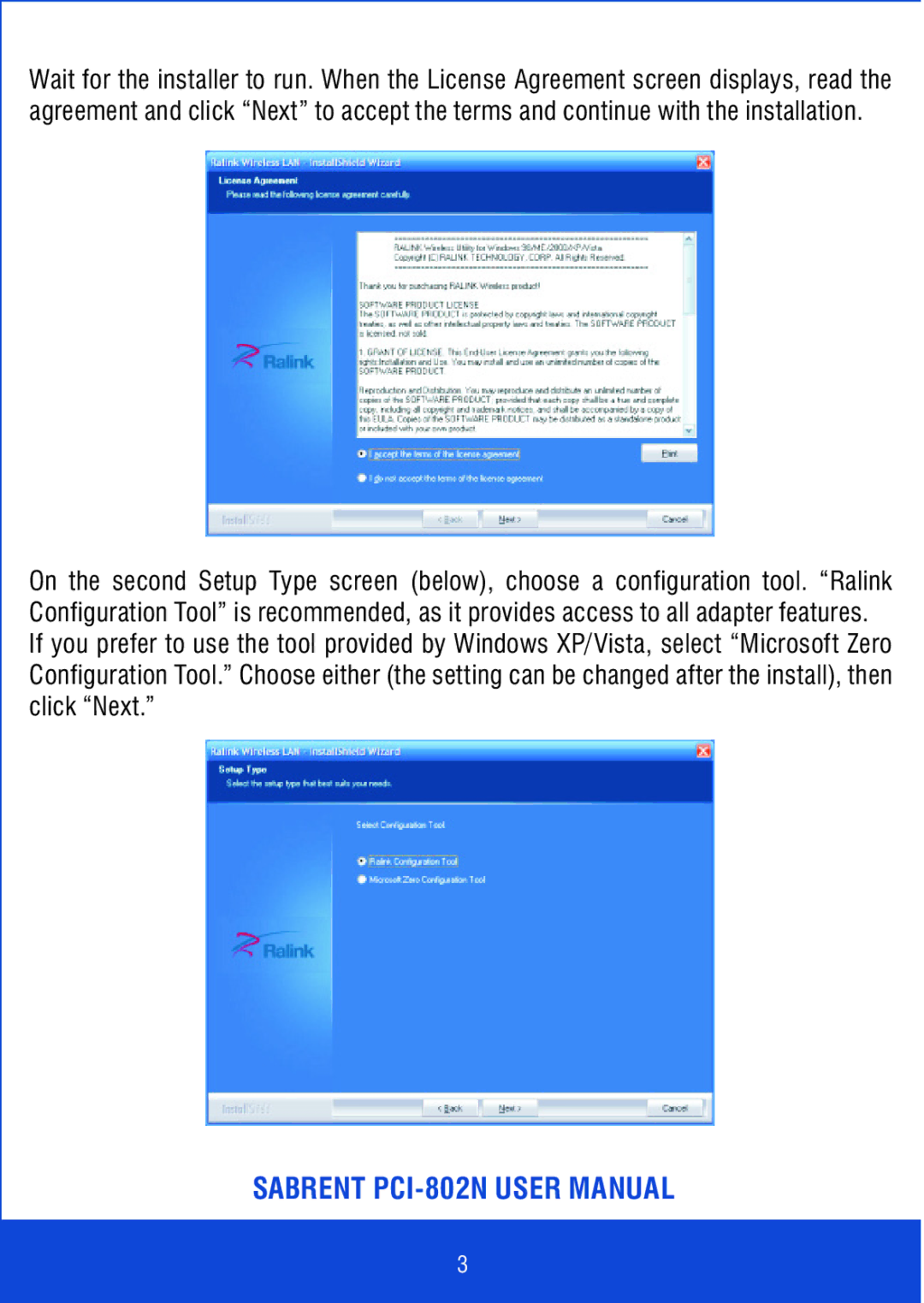 Sabrent PCI-802N manual 