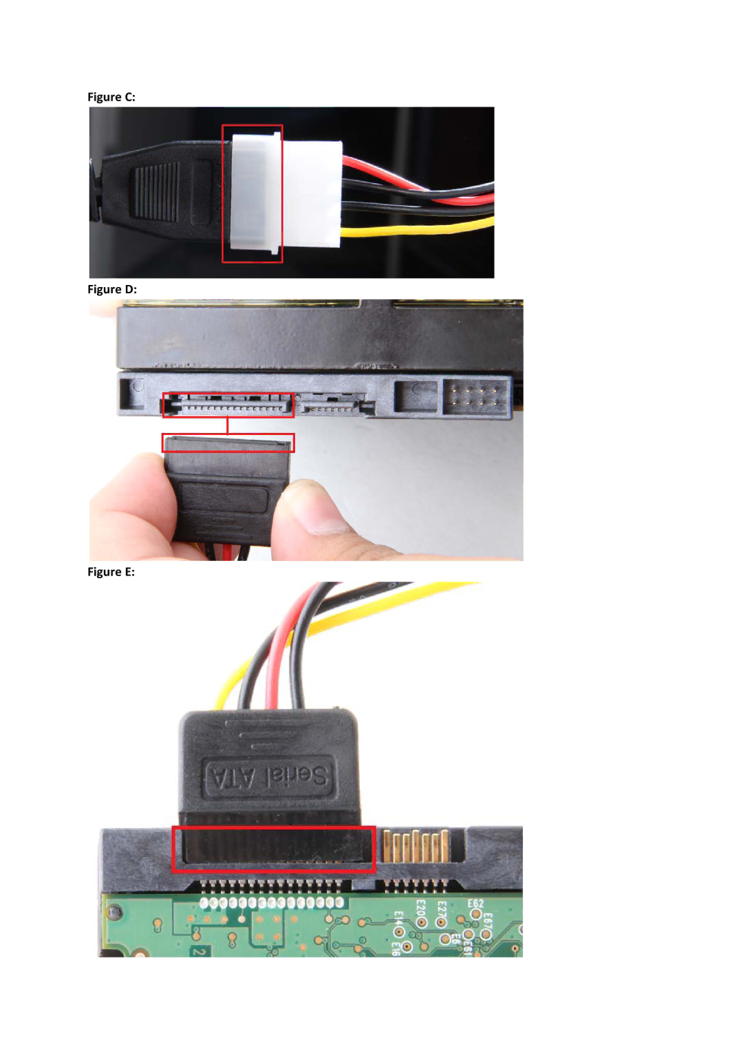 Sabrent USBDSC5 manual Figure D 