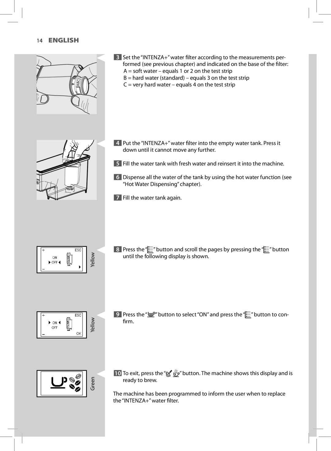 Saeco Coffee Makers HD8772 user manual English 