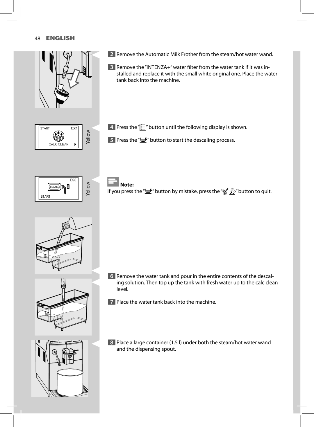 Saeco Coffee Makers HD8772 user manual English 