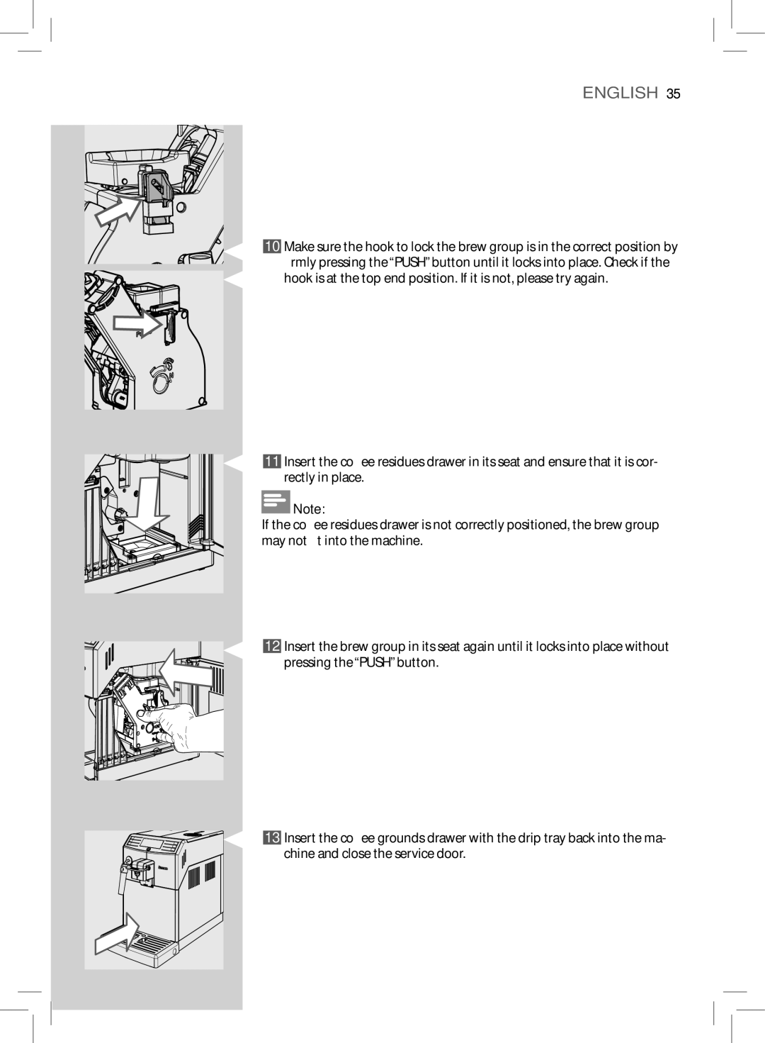 Saeco Coffee Makers HD8775 user manual English 