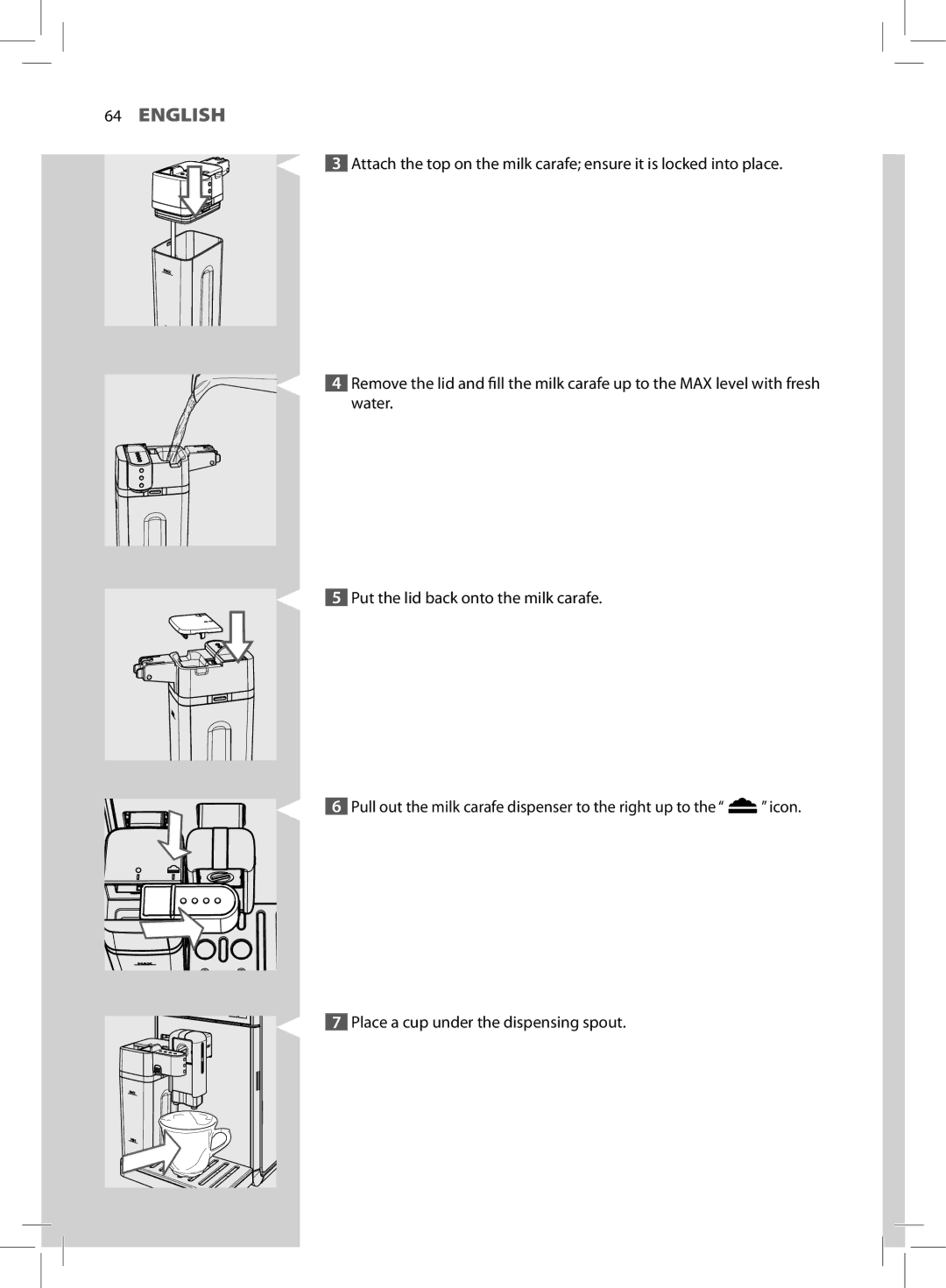 Saeco Coffee Makers HD8966 manual English 