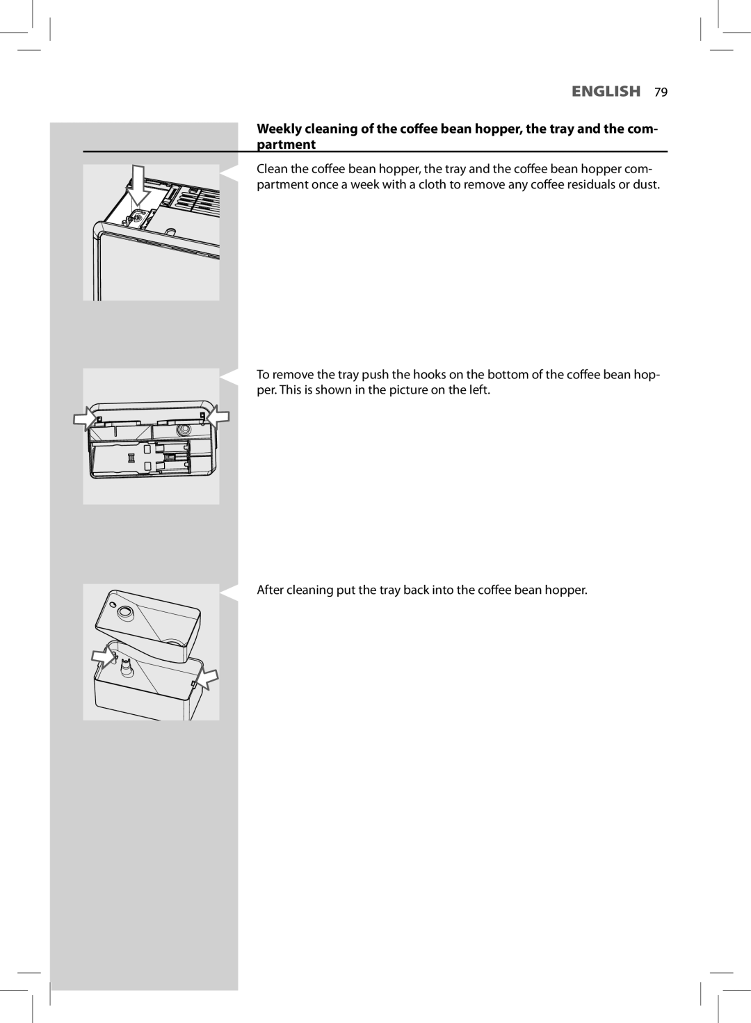 Saeco Coffee Makers HD8966 manual English 