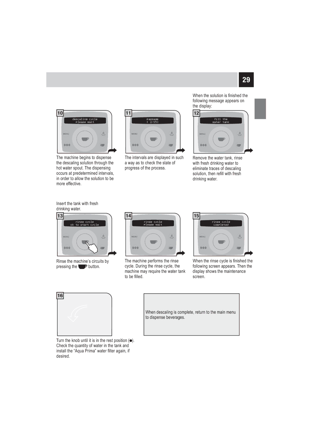 Saeco Coffee Makers SUP032BR manual WrEh¿Oohg 