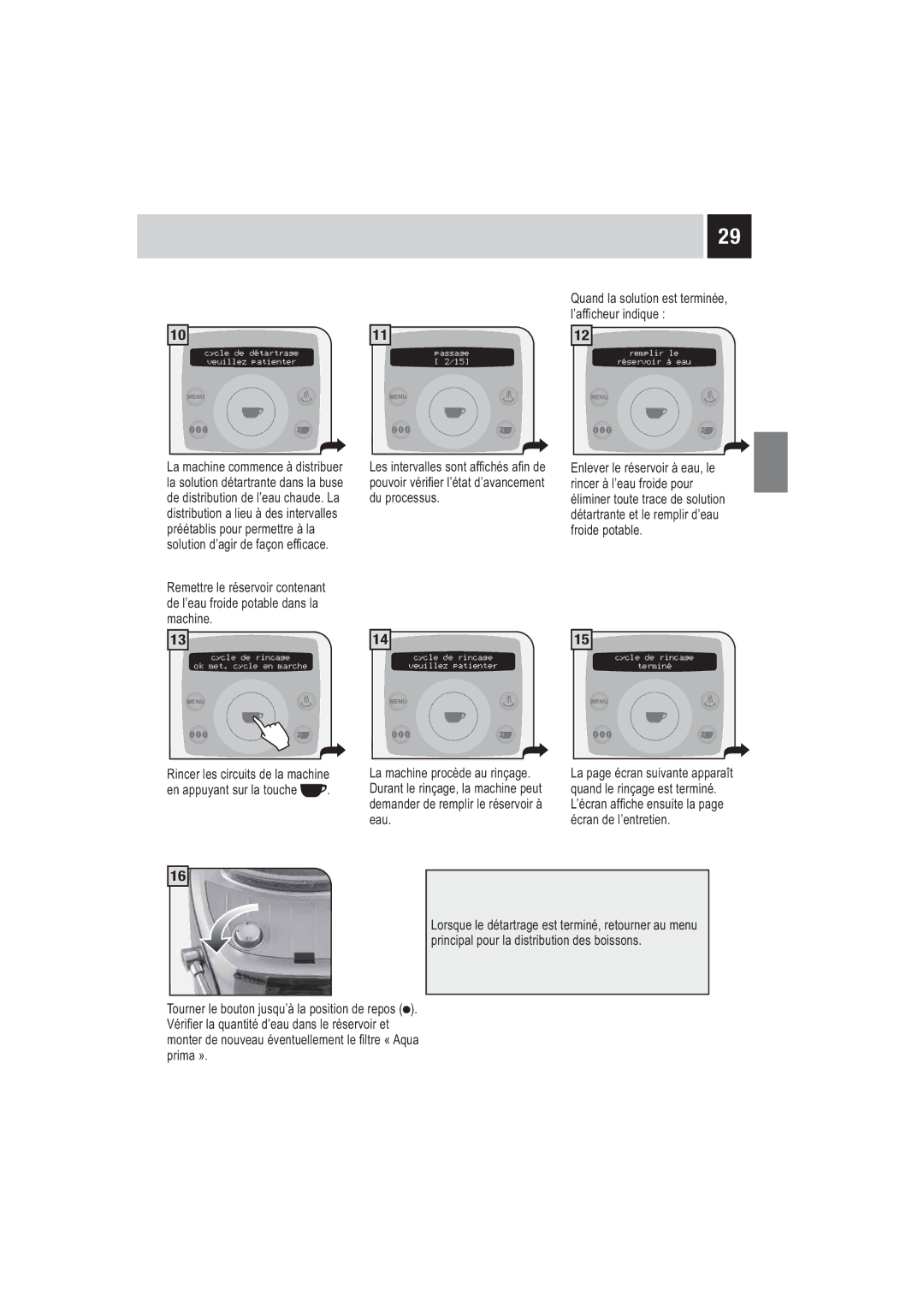 Saeco Coffee Makers SUP032BR manual ¶Di¿FkhxuLqgltxh 