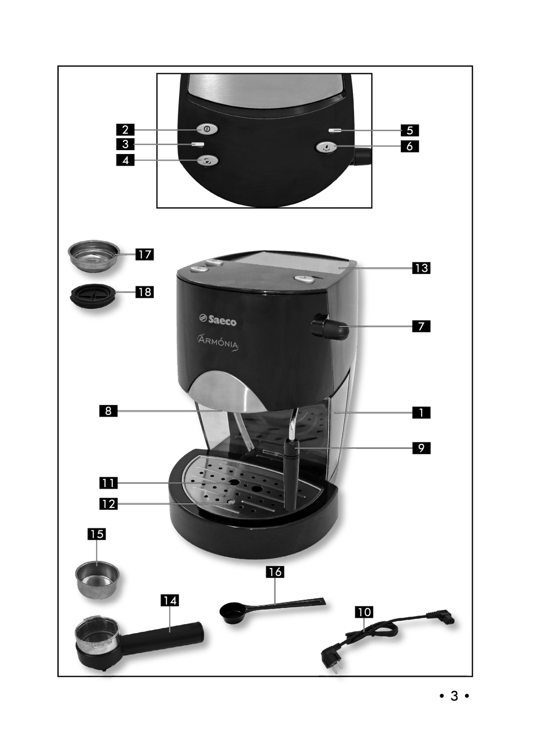 Saeco Coffee Makers Type SIN024X manual 