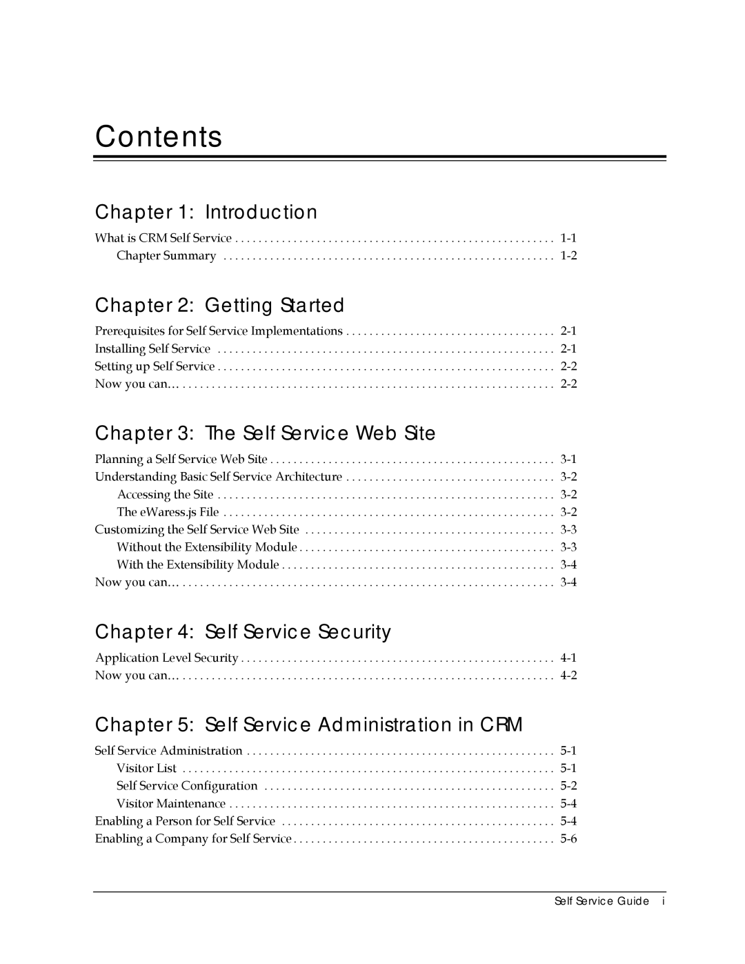 Sage Software 5.8 manual Contents 