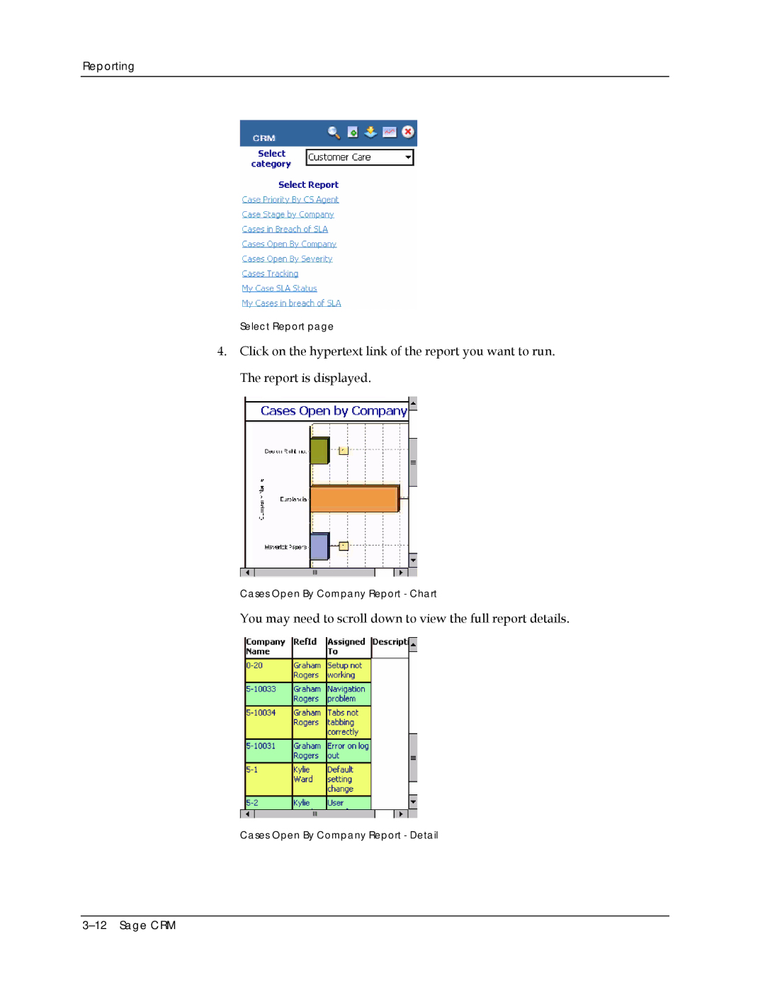 Sage Software 5.8 manual You may need to scroll down to view the full report details 