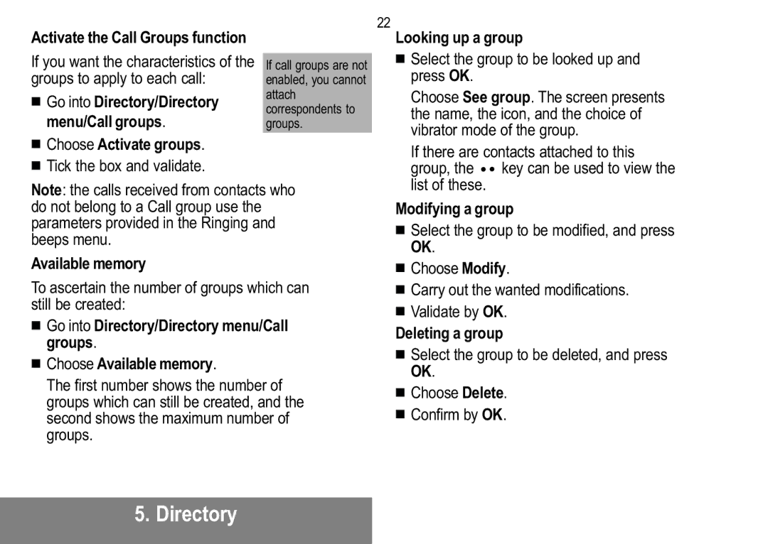 Sagem MW 302X, MW 304X manual Tick the box and validate 