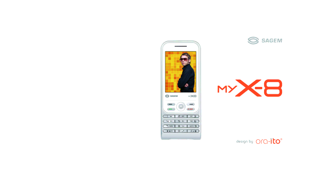 Sagem MyX-8 manual 