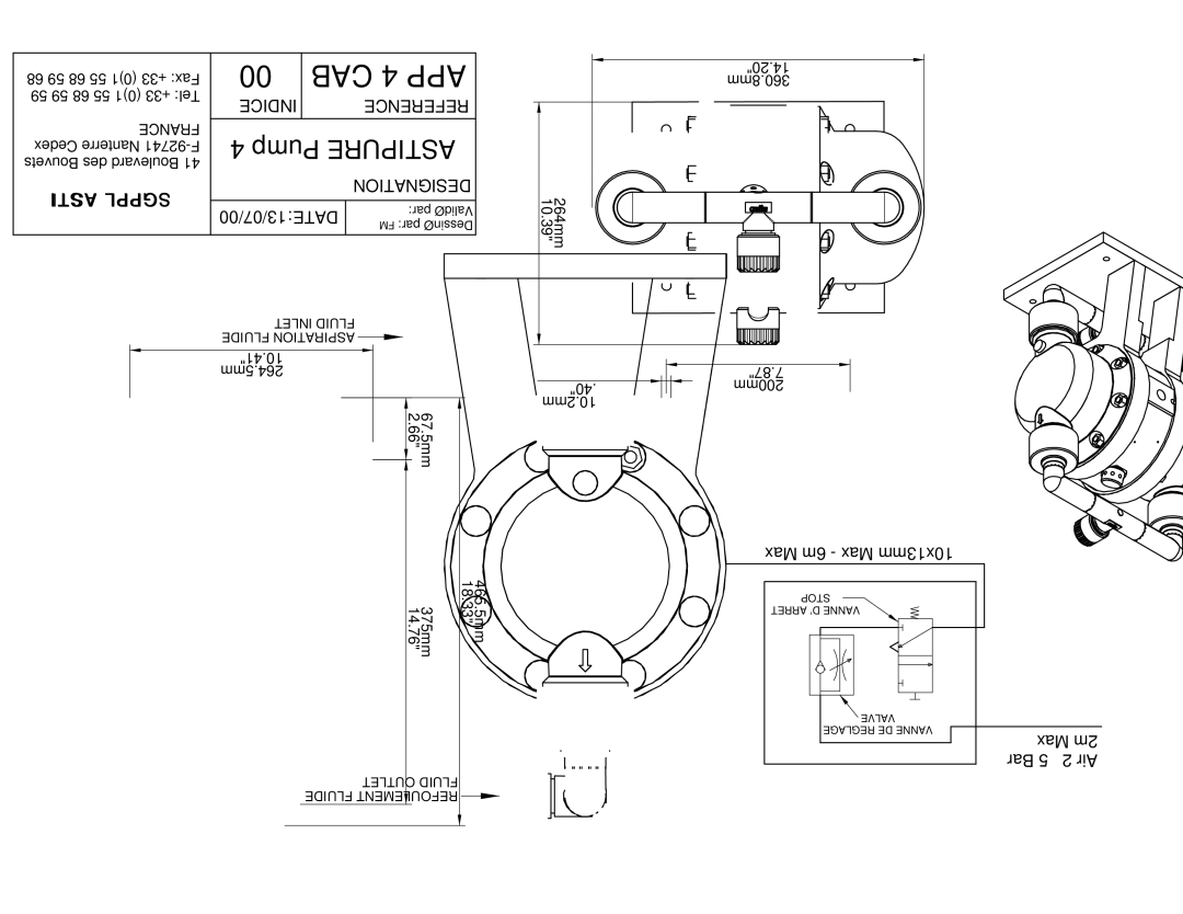 Saint Gobain Vidros PFS4, PFD4 manual APP 4 CAB 