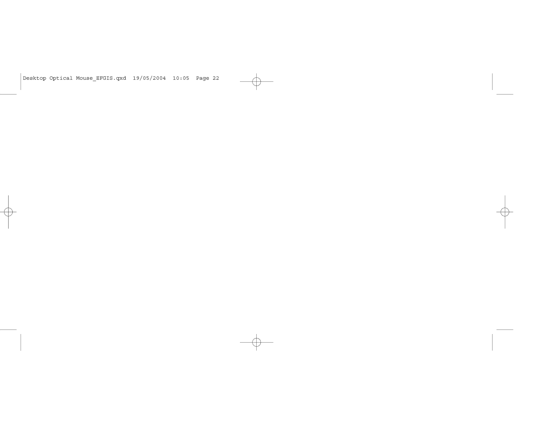 Saitek user manual Desktop Optical MouseEFGIS.qxd 19/05/2004 1005 