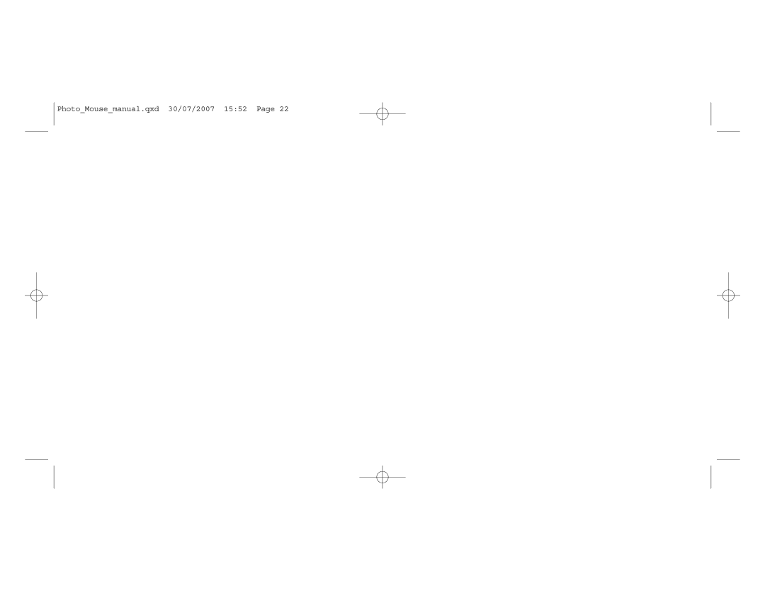 Saitek Photo Mouse user manual PhotoMousemanual.qxd 30/07/2007 1552 