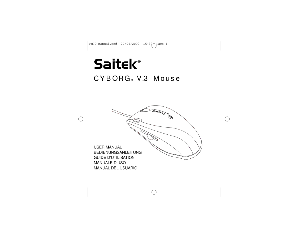 Saitek V.3 user manual Saitek 