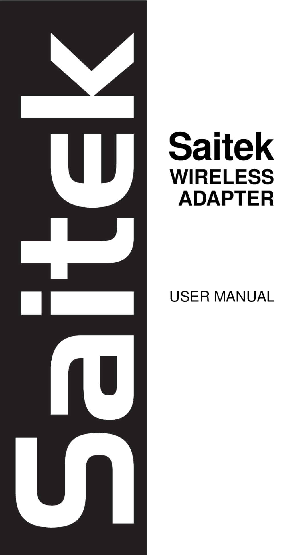 Saitek Wireless Adapter user manual Saitek 