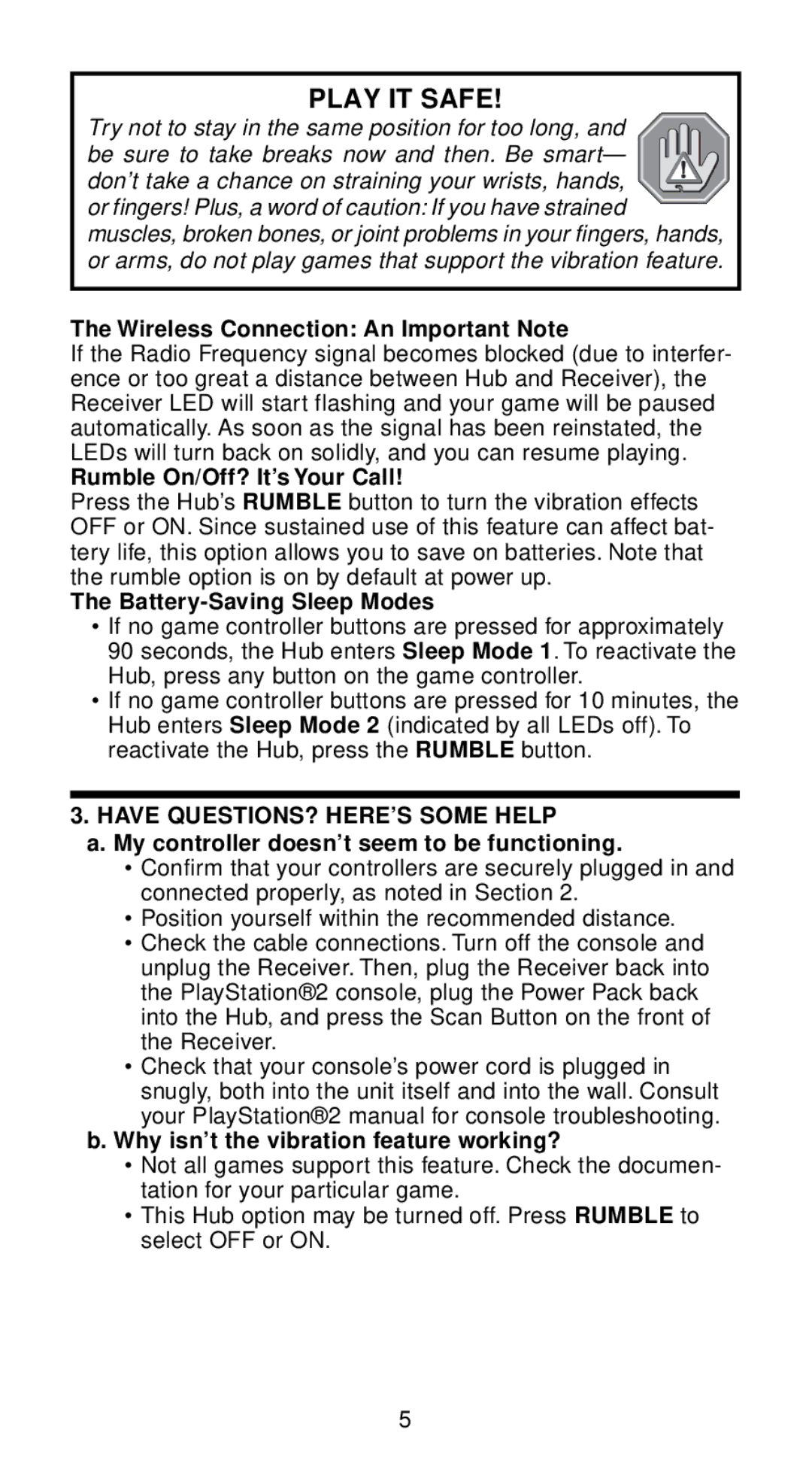 Saitek Wireless Adapter user manual Have QUESTIONS? HERE’S Some Help 