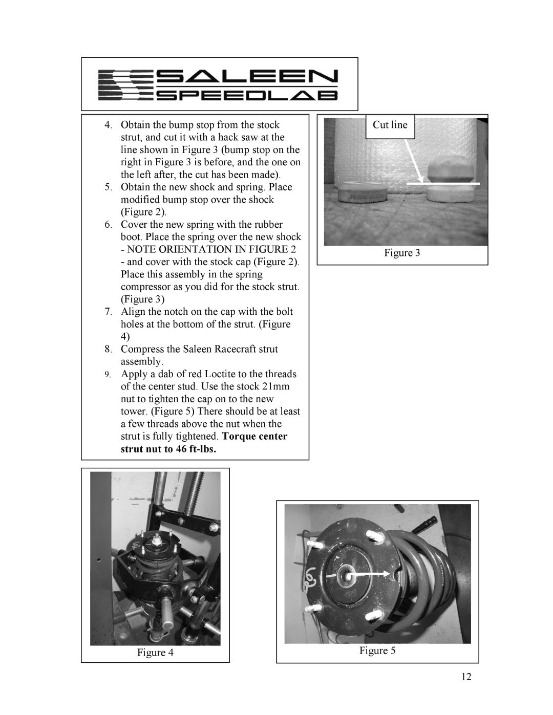 Saleen 10-8002-C11790A installation manual 