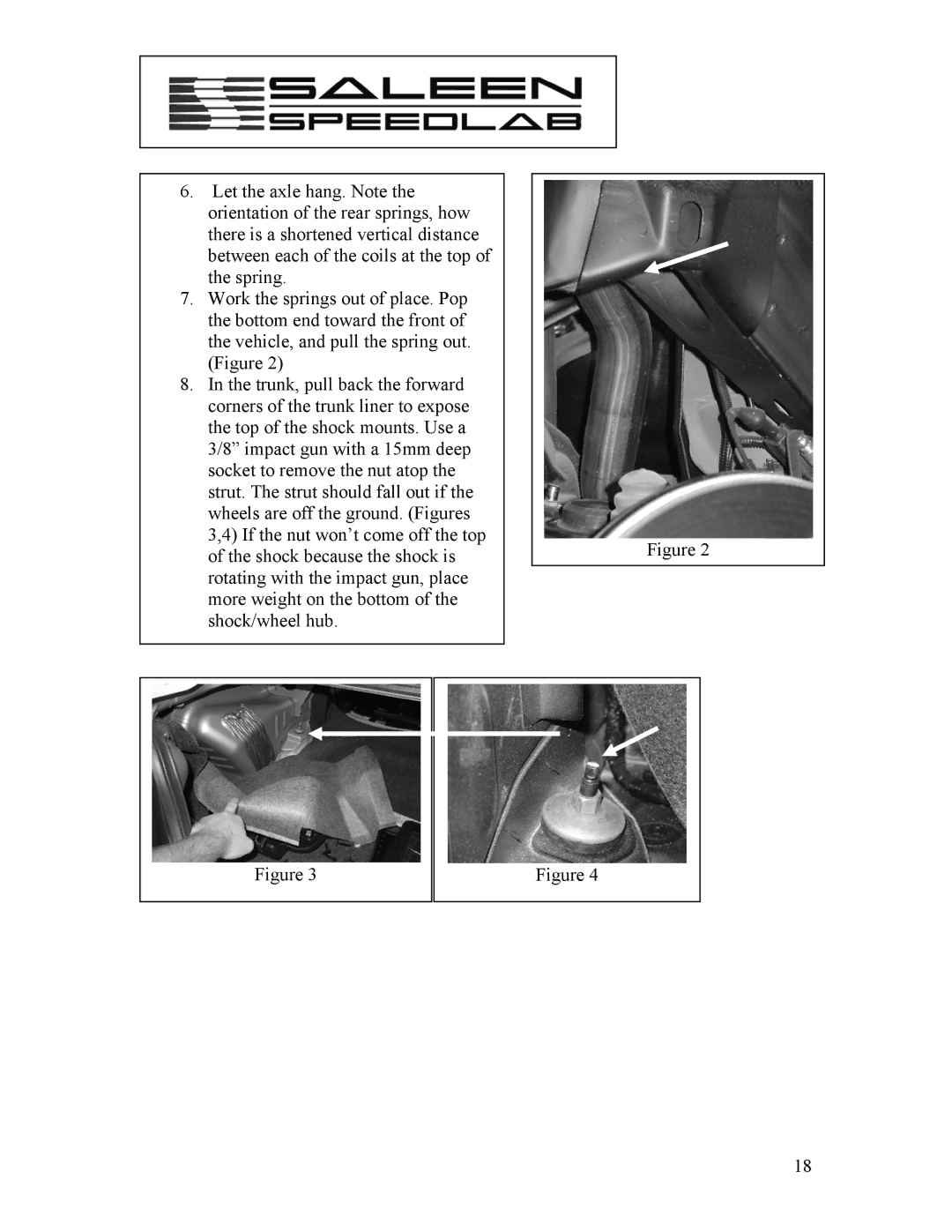 Saleen 10-8002-C11790A installation manual 