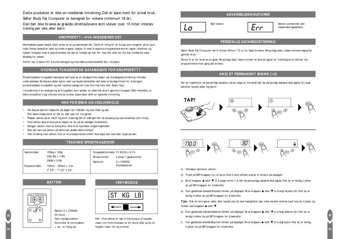 Salter Housewares Body Fat Computer Kroppsfett HVA Innebærer DET, Hvordan Fungerer EN Datamaskin for KROPPSFETT? 