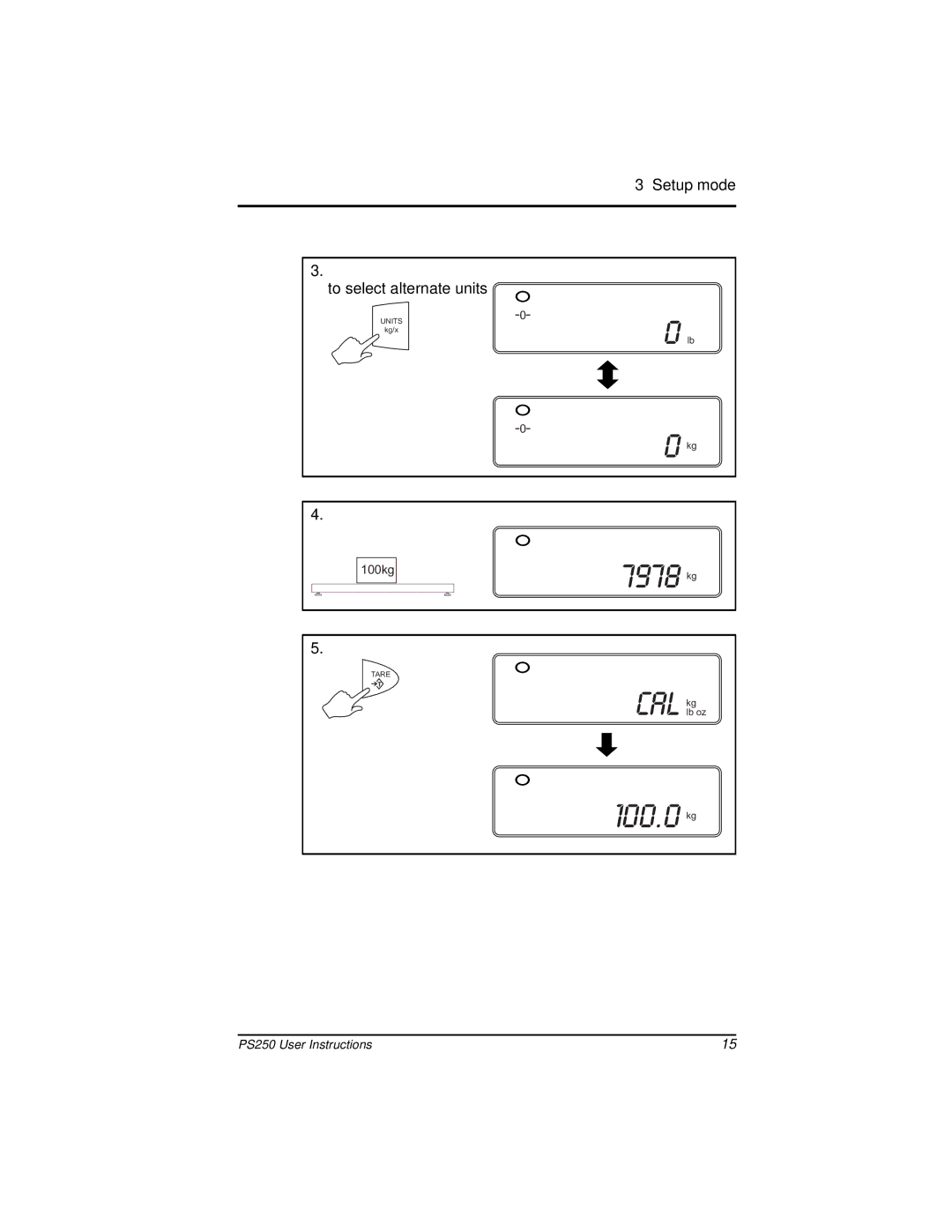 Salter Housewares PS250 manual 7978 kg 