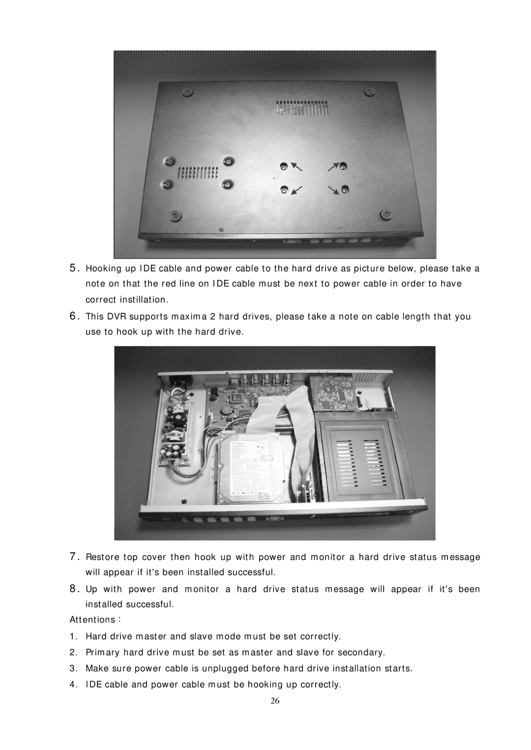 Sampo DR-S0426 manual 