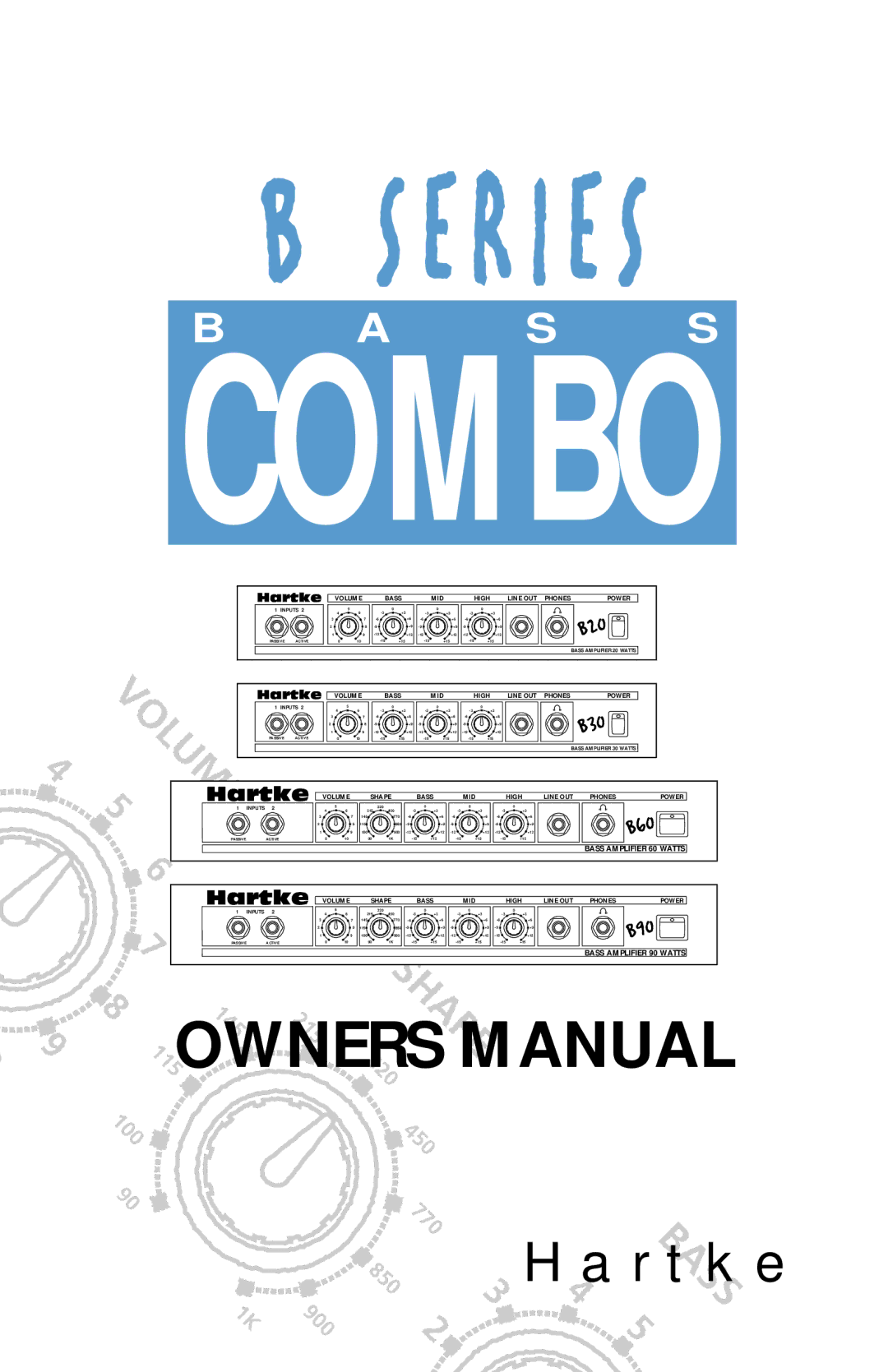 Samson B90 owner manual Combo 