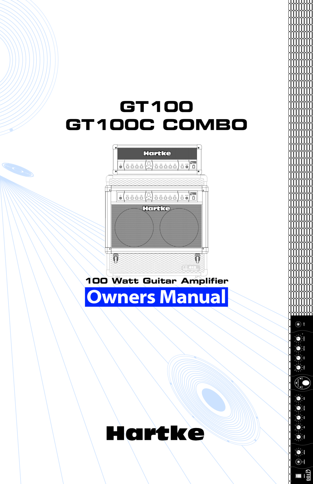 Samson manual Watt Guitar Amplifier, GT100 GT100C COMBO 
