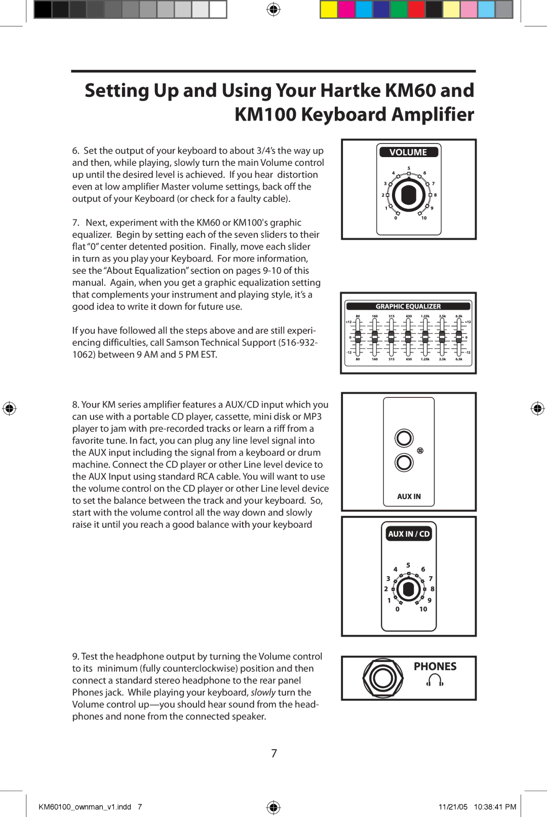 Samson manual KM60100ownmanv1.indd 11/21/05 103841 PM 