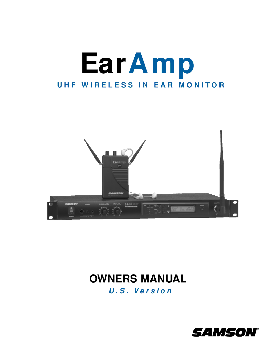 Samson RT80 owner manual EarAmp 