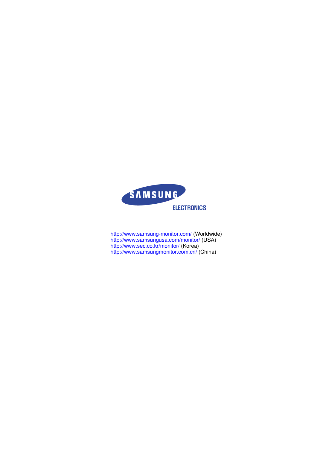 Samsung 151MP manual 