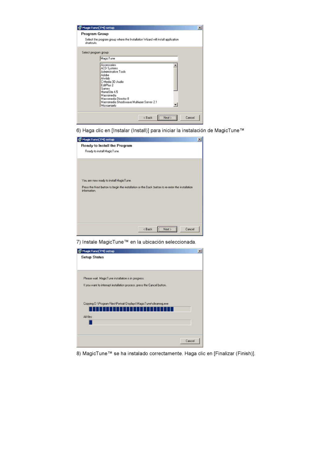 Samsung 152X/172X manual 