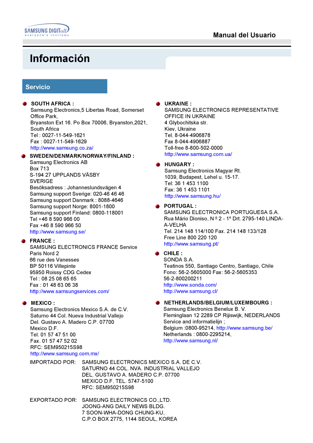 Samsung 153N, 151Q, 151V manual Ukraine 