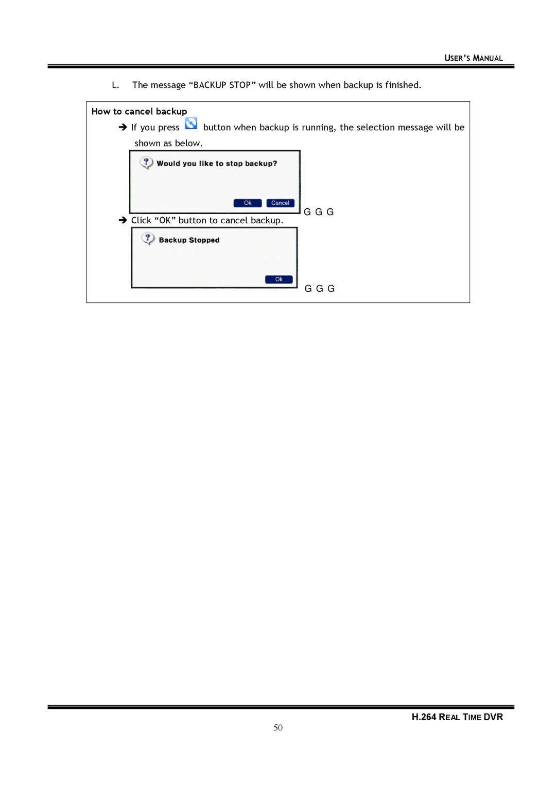 Samsung 16-8900 user manual Real Time DVR 