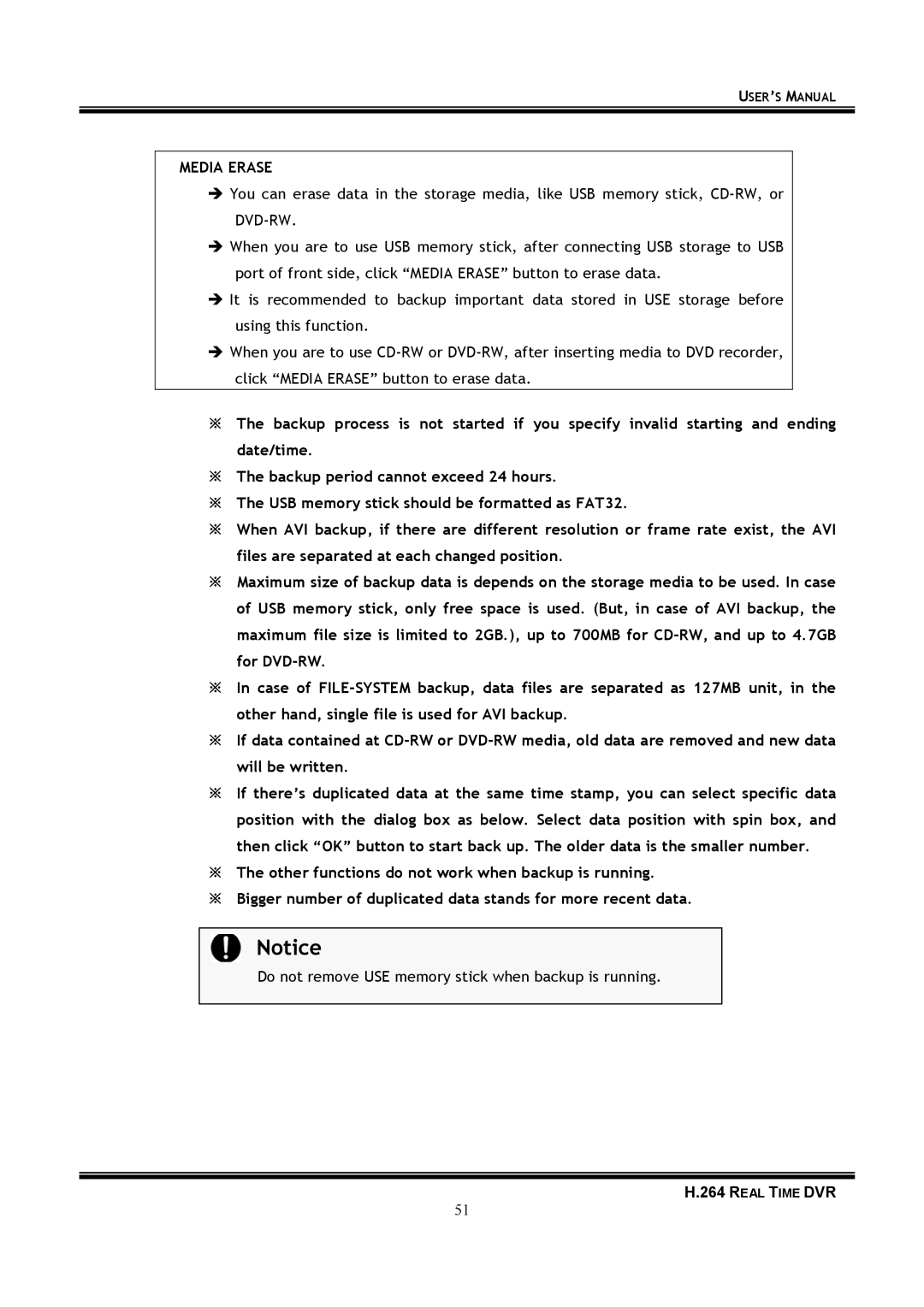 Samsung 16-8900 user manual Media Erase 