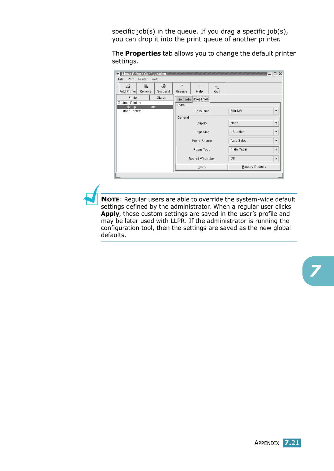 Samsung 1740 manual Appendix 