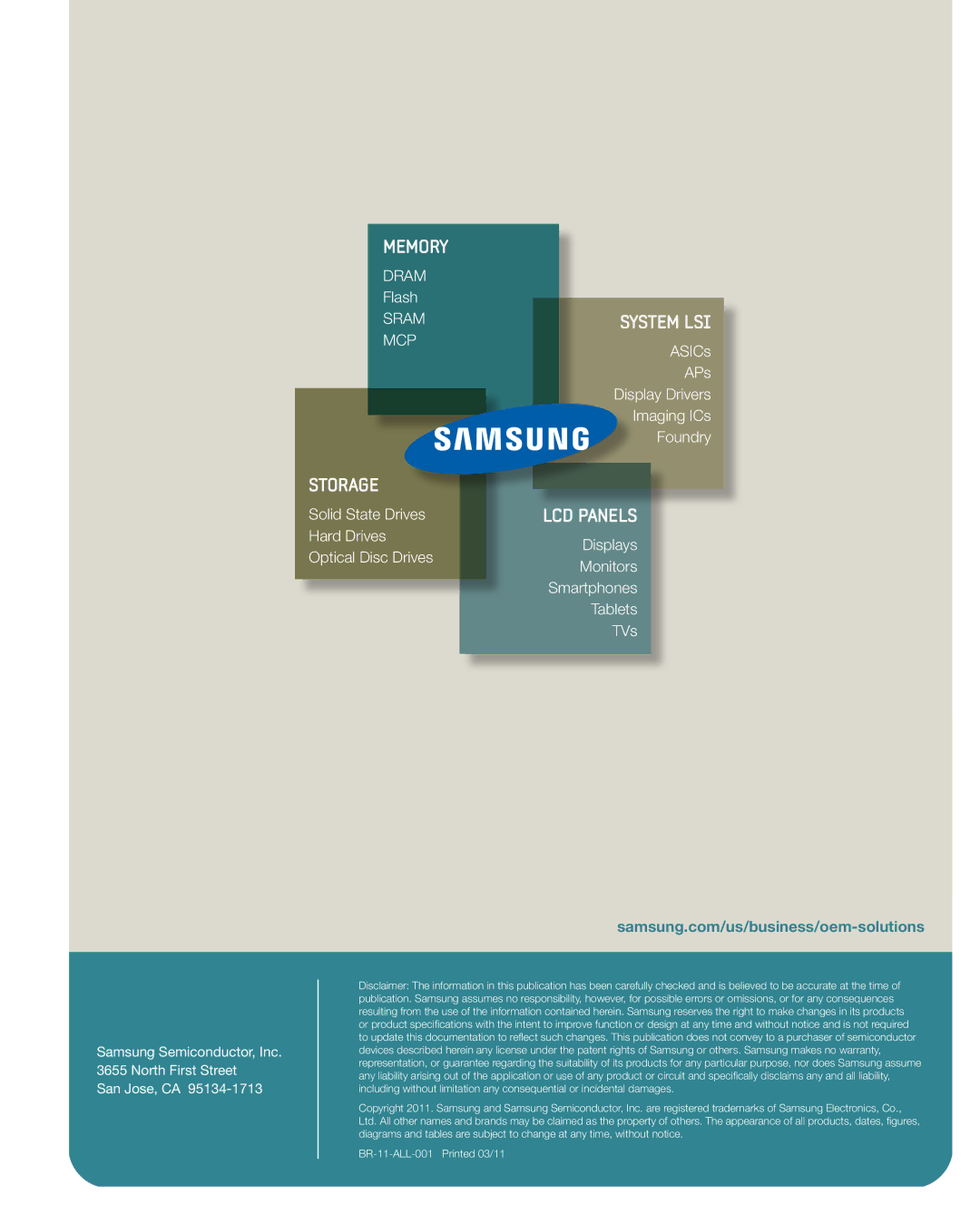 Samsung 1H 2011 manual Memory 