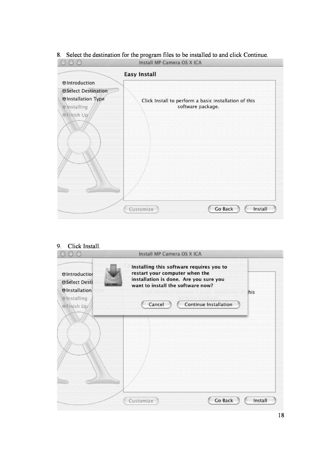 Samsung 2 user manual Click Install 