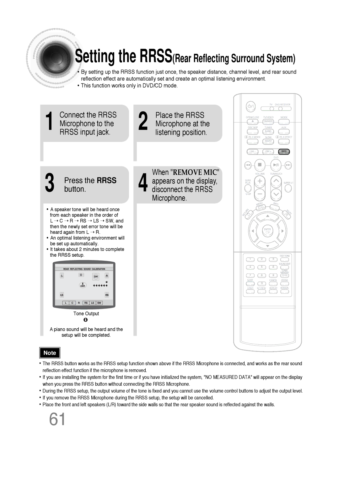 Samsung 20051111103302296 instruction manual When Remove MIC 