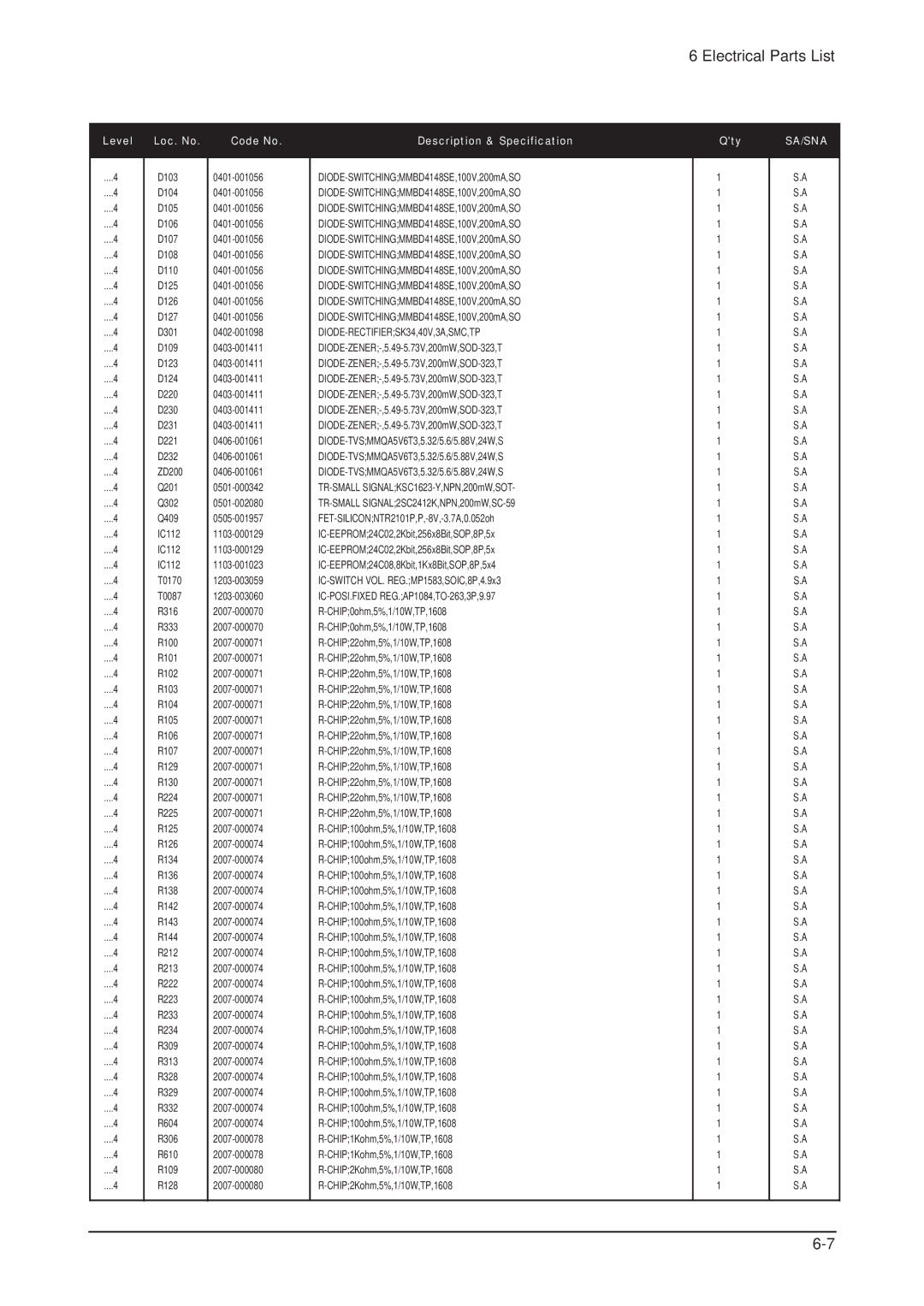 Samsung 203B service manual D230 