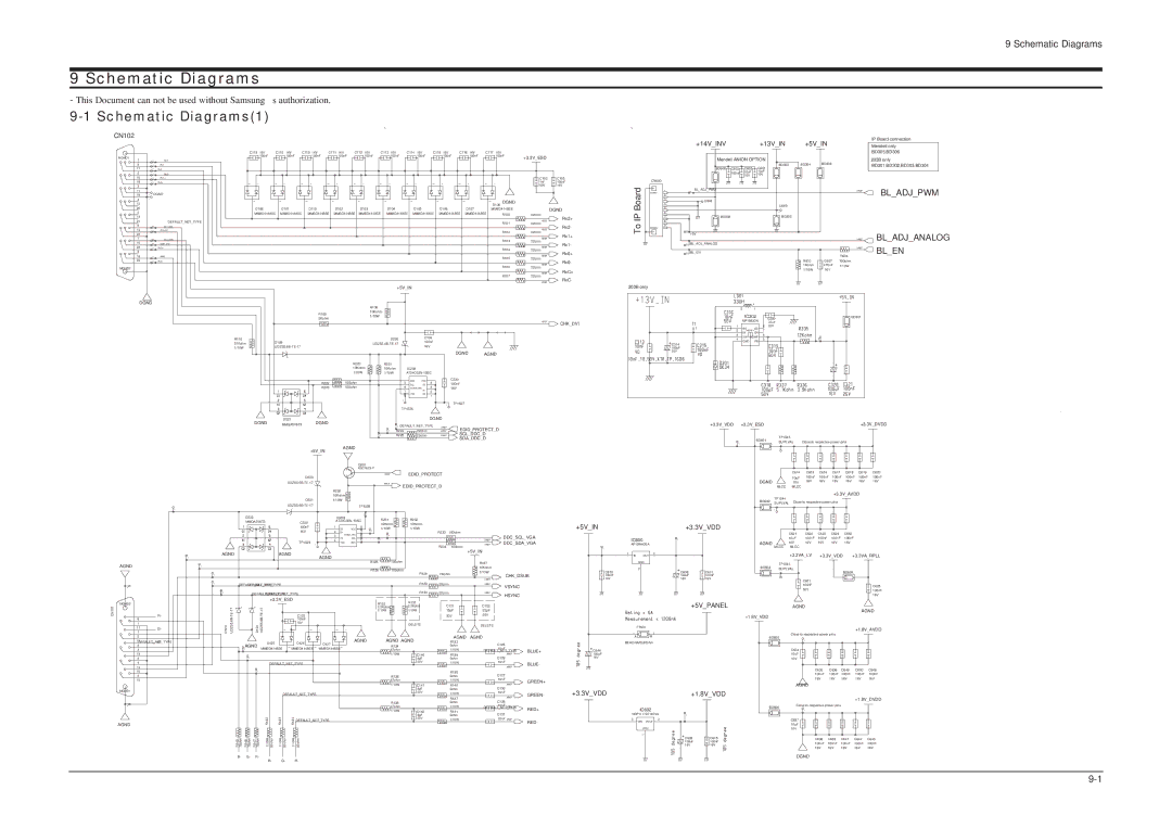 Samsung 203B service manual Schematic Diagrams1 