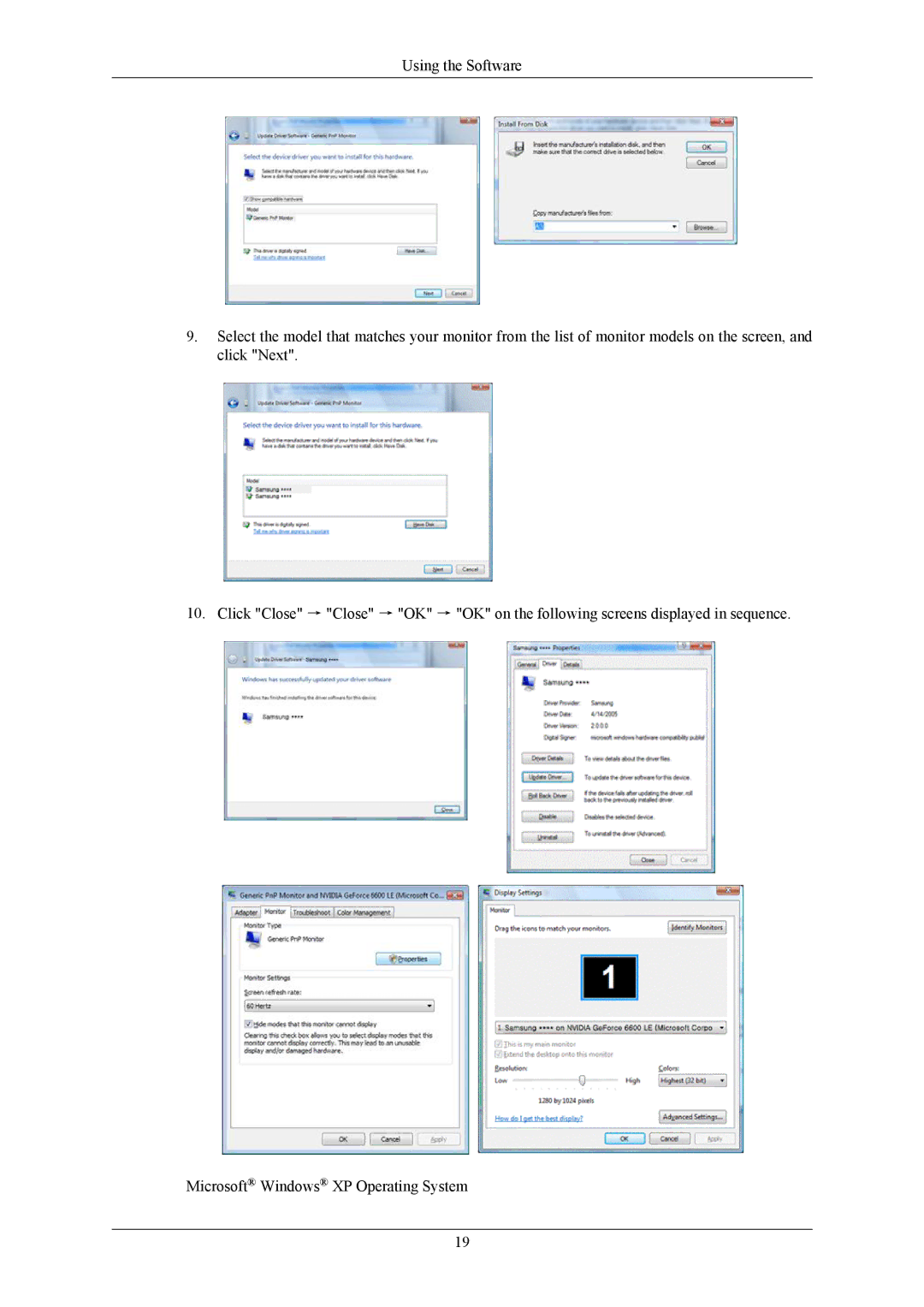 Samsung 2043NWX user manual 