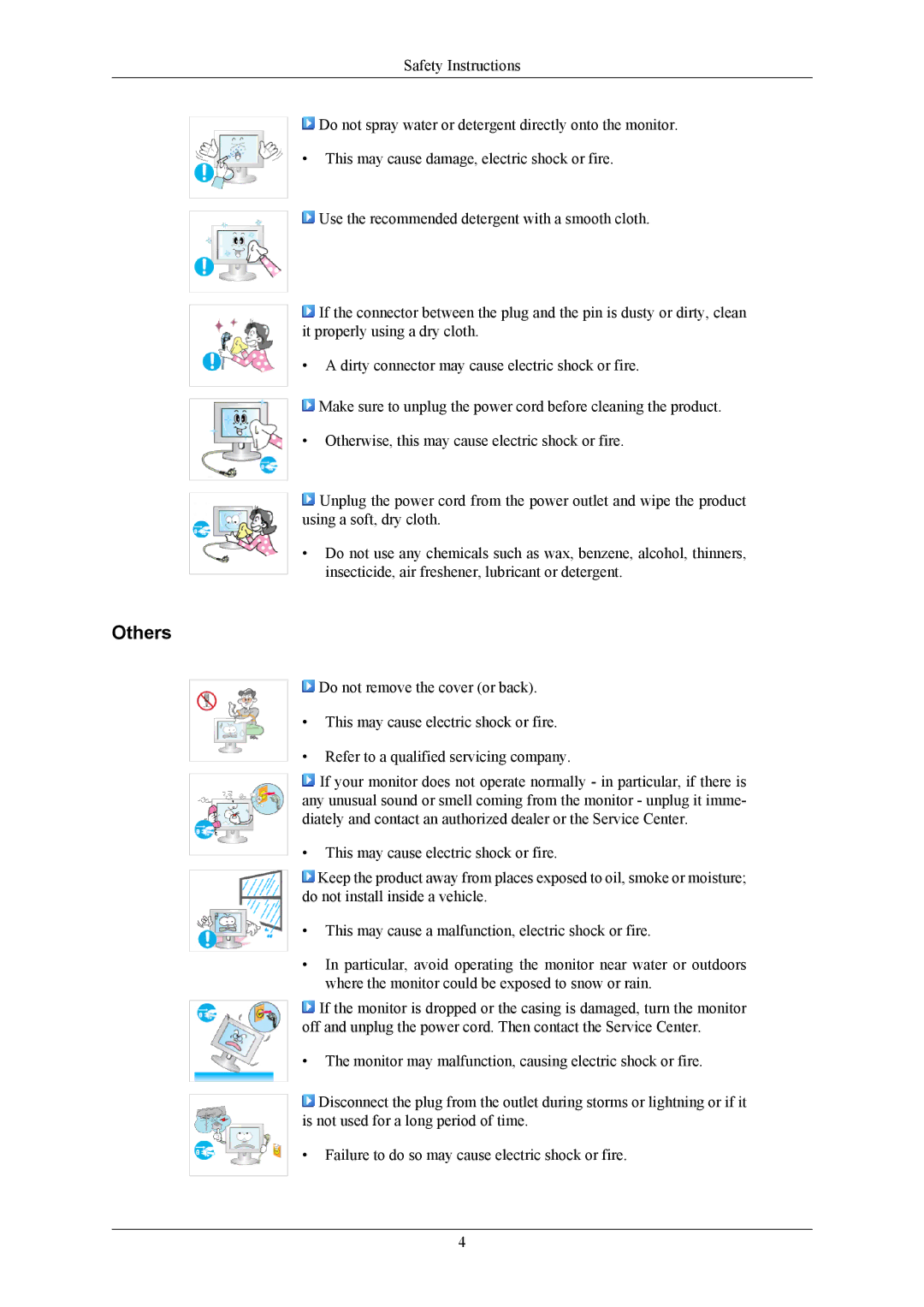 Samsung 2043NWX user manual Others 