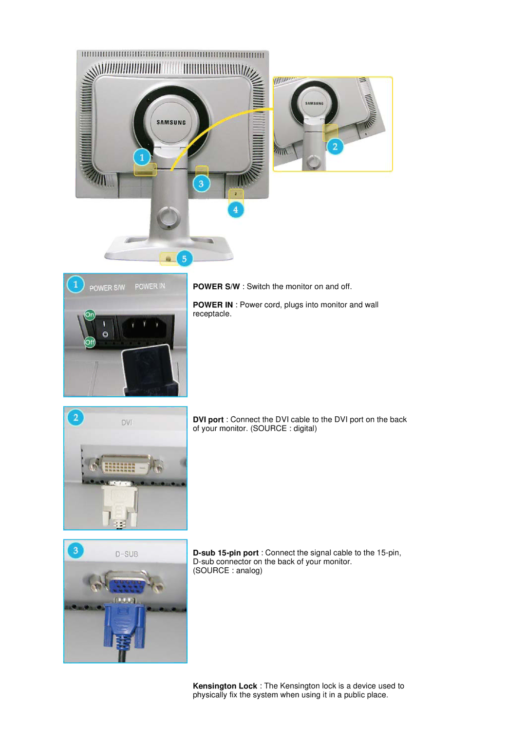 Samsung 204T manual 