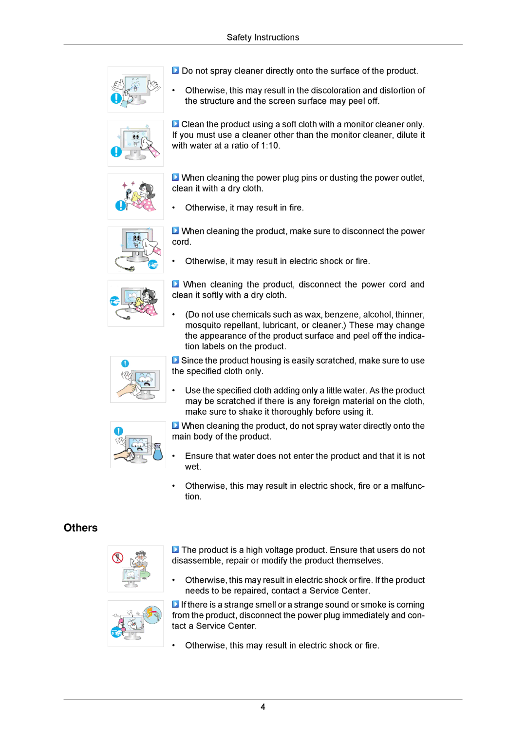 Samsung 8110, 2233GW user manual Others 