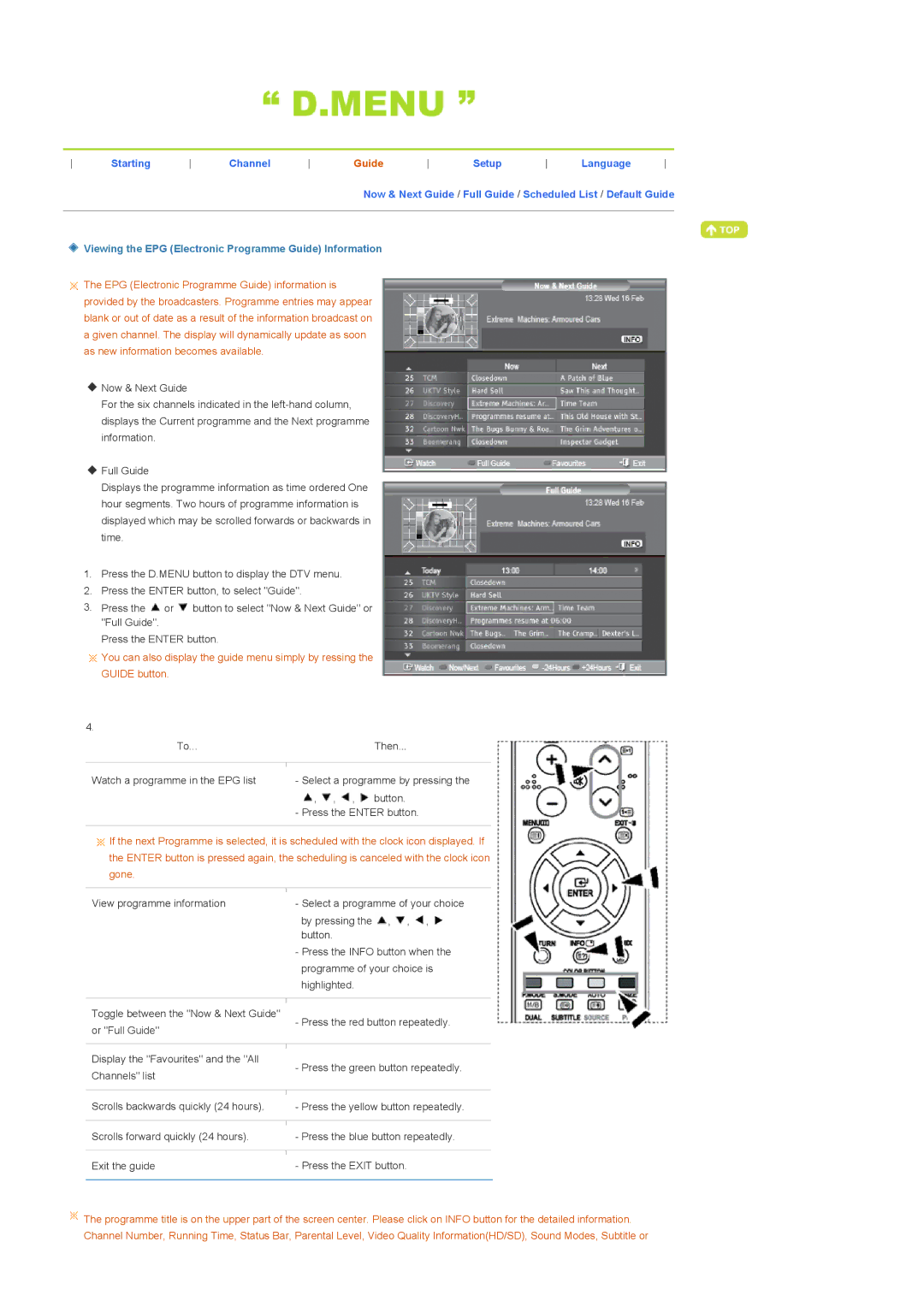 Samsung 225MD manual Guide 