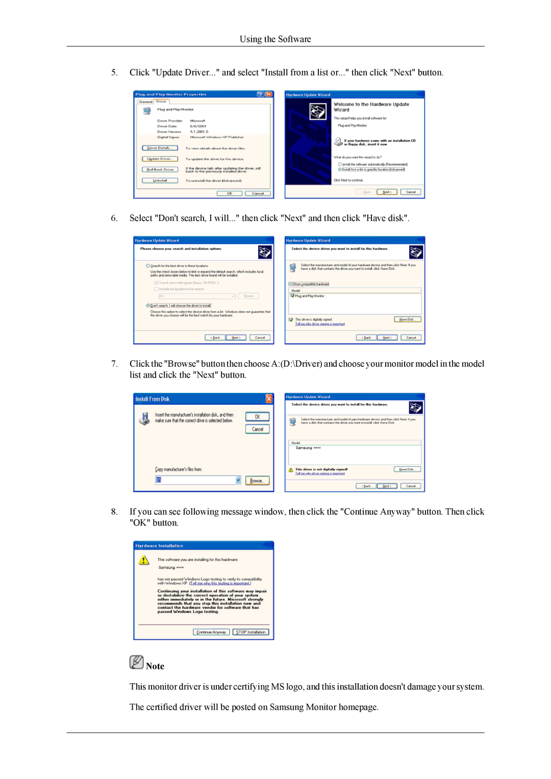 Samsung 2263DX user manual 