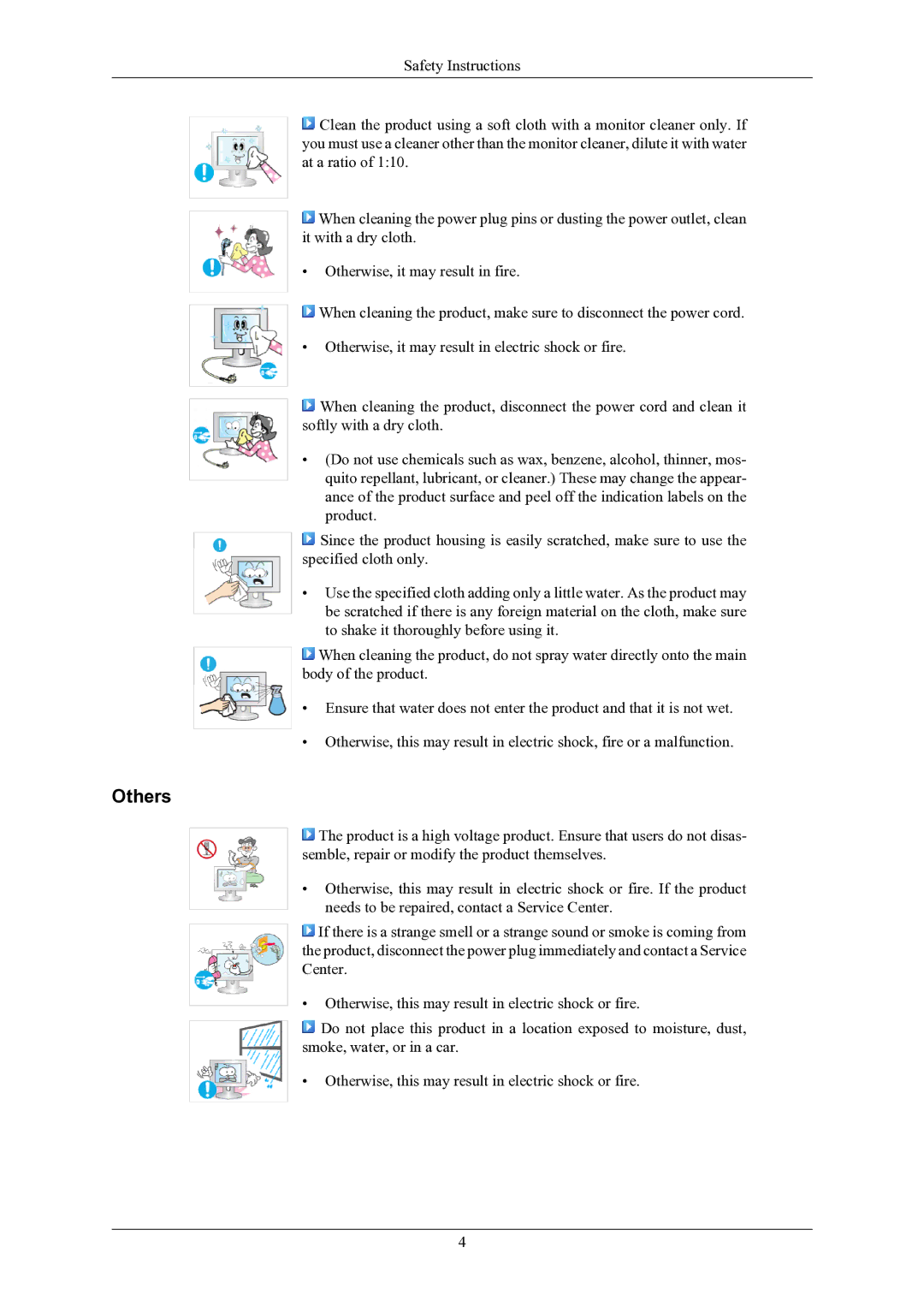 Samsung 2433BW user manual Others 