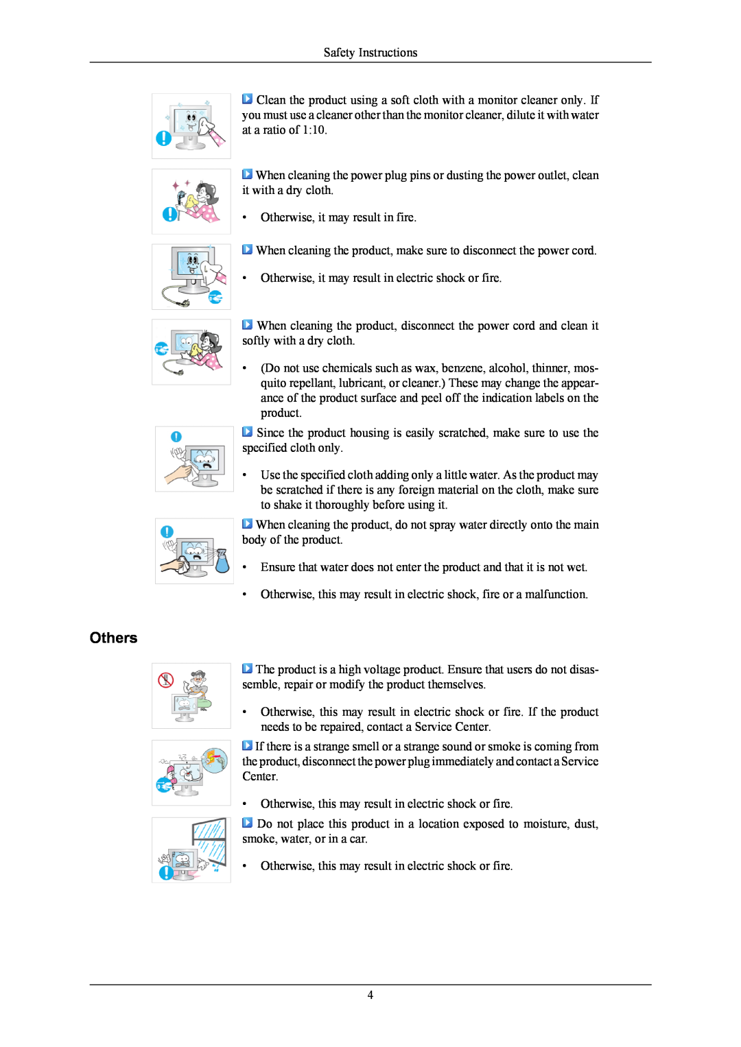Samsung 2433BW user manual Others 