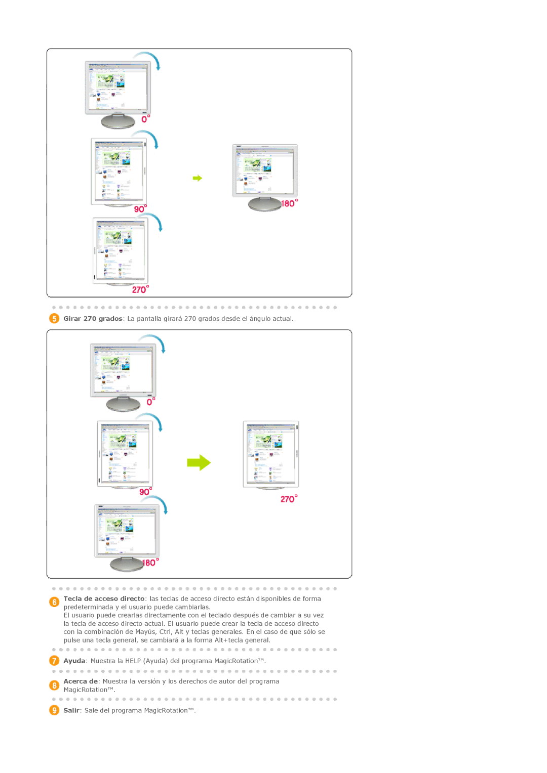 Samsung 244T manual 